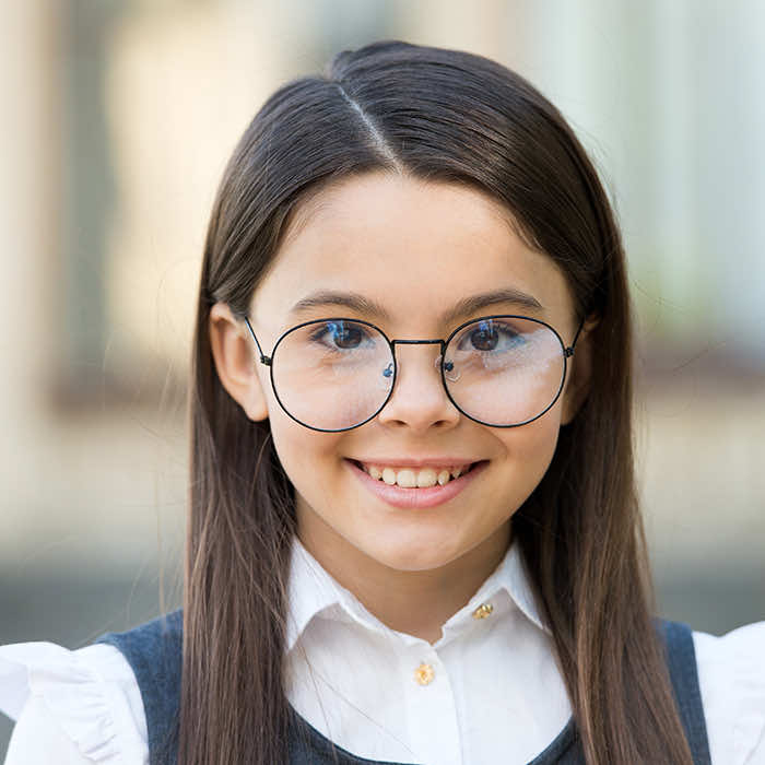 pediatric girl glasses