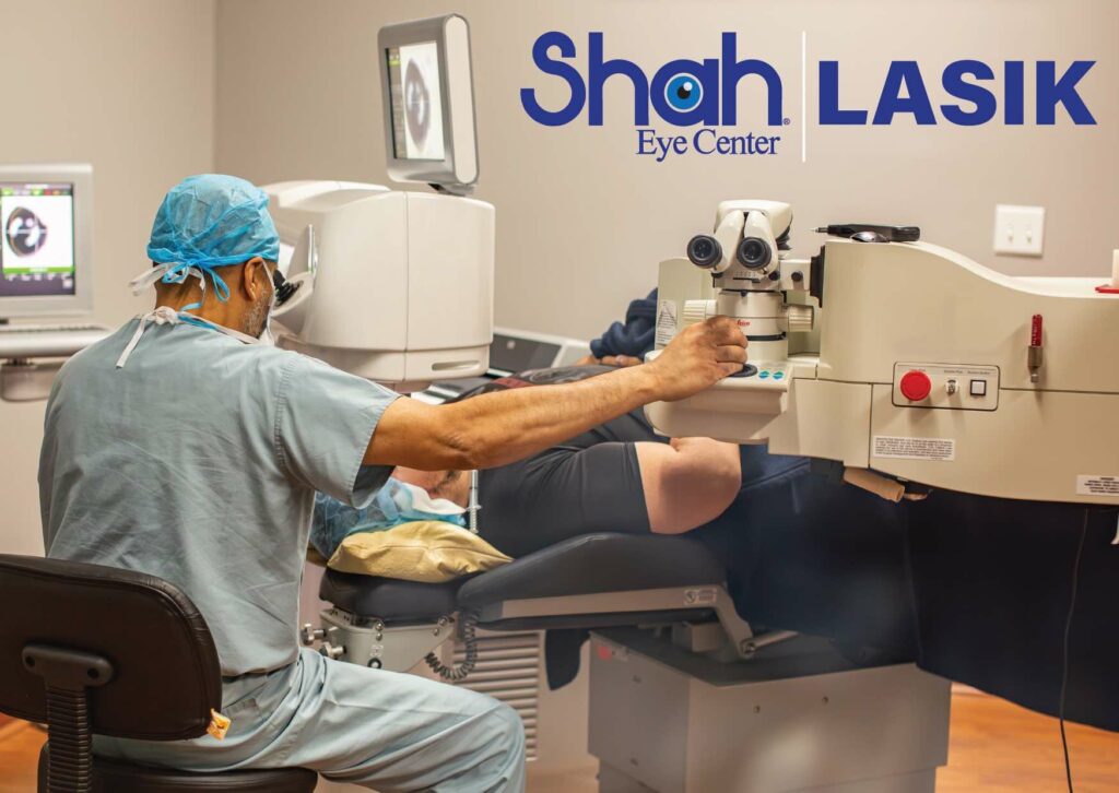 dr shah performing lasik